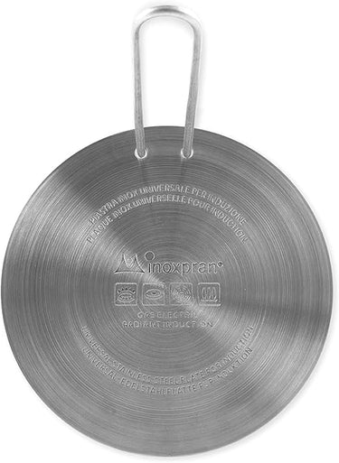 INOXPRAN Piastra per Induzione Placa para inducción, Metal, Gris, 16 cm